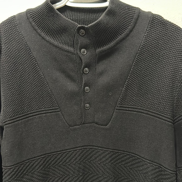 Tristan Black Sweater- Med - Picture 6 of 7